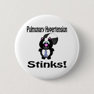 Pulmonary Hypertension Stinks Skunk Awareness Desi Pinback Button