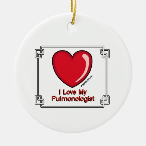 Pulmonologist Ornament