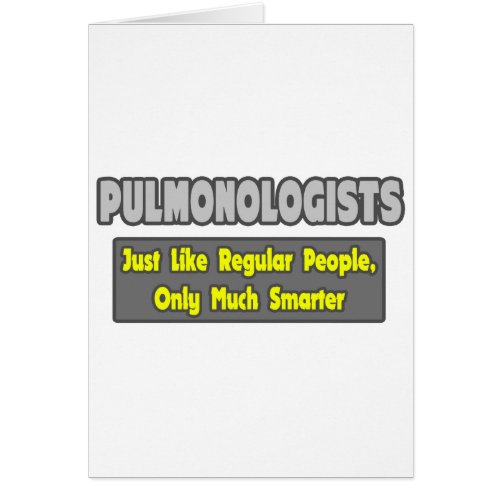 Pulmonologists  Smarter