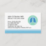Pulmonology pulmonologist  business card