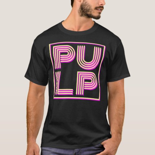 Pulp Band Logo    T_Shirt