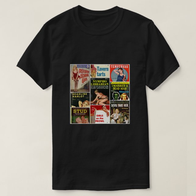 Pulp Fiction Dance v7 Classic T-Shirt (Design Front)