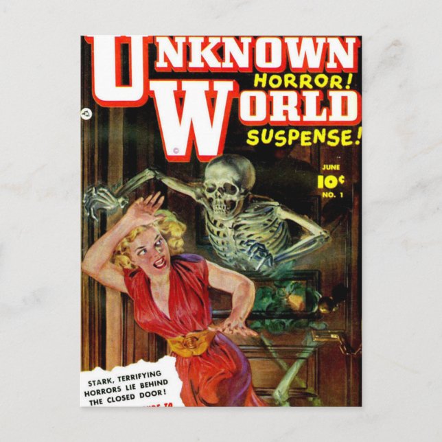 Pulp Science Fiction postcard #2 (Front)