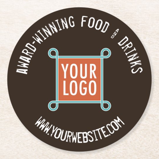 Pulpboard Custom Bar Coasters Bulk Company Logo