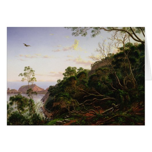 Pulpit Rock near Melbourne Cards (Front Horizontal)