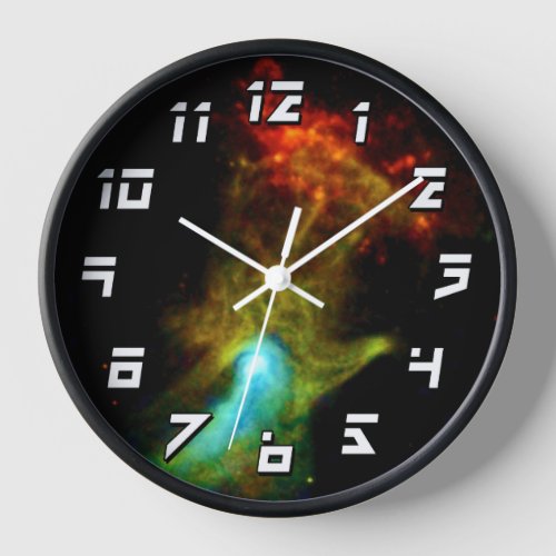 Pulsar B1509 _ Hand of God X_Ray Nebula NASA Photo Clock