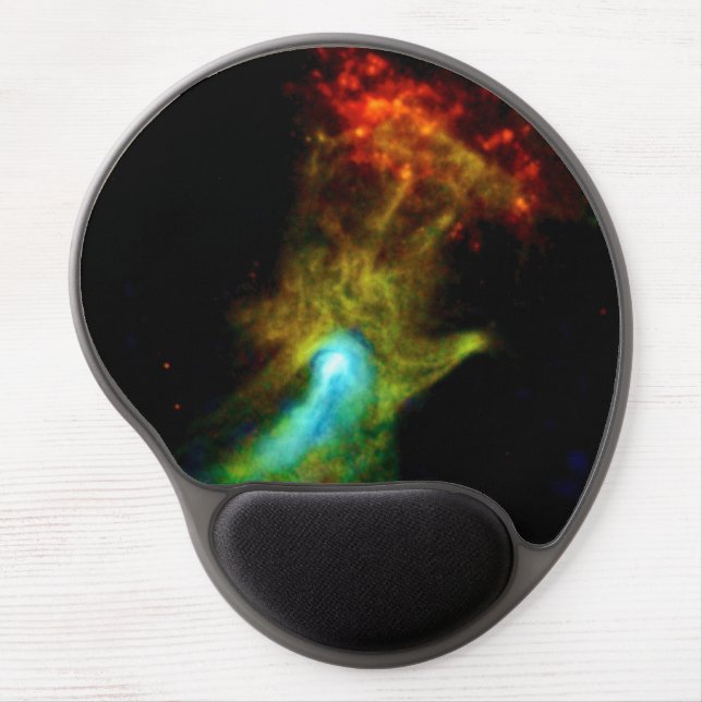 Pulsar B1509 - Hand of God X-Ray Nebula NASA Photo Gel Mouse Pad (Front)