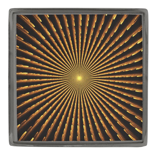 Pulsar Gunmetal Finish Lapel Pin (Front)