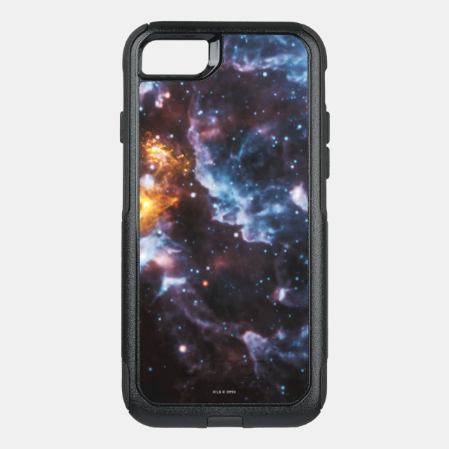 Pulsar Neutron Star Galaxy Image Otterbox iPhone Case (Back)