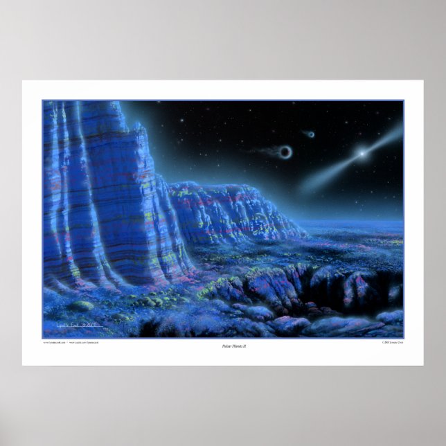 Pulsar Planets II Print (Front)