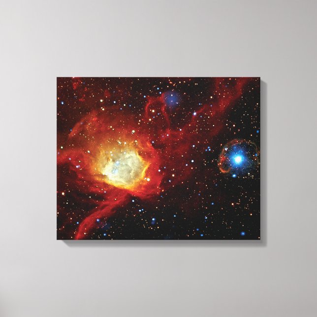 Pulsar SXP 1062 Supernova Remnant NASA Space Photo Canvas Print (Front)