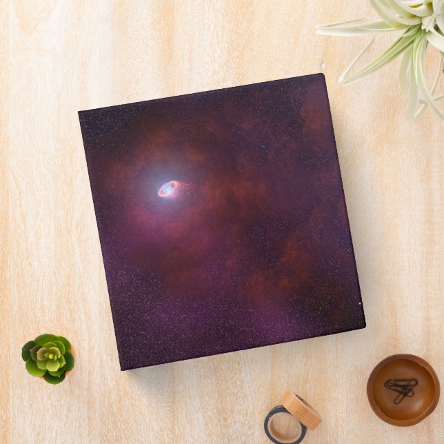 Pulsar Wind From A Neutron Star. 3 Ring Binder (In Situ)