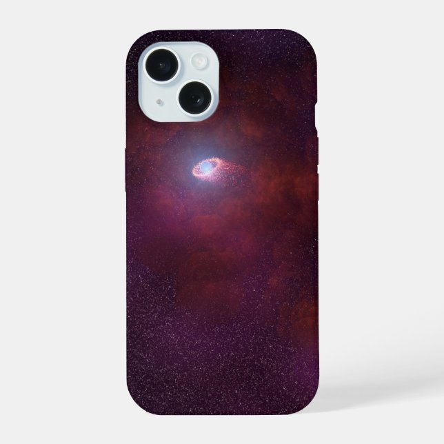 Pulsar Wind From A Neutron Star. Iphone Case (Back)