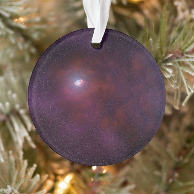 Pulsar Wind From A Neutron Star. Ornament (Tree)