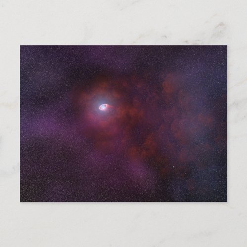 Pulsar Wind From A Neutron Star Postcard