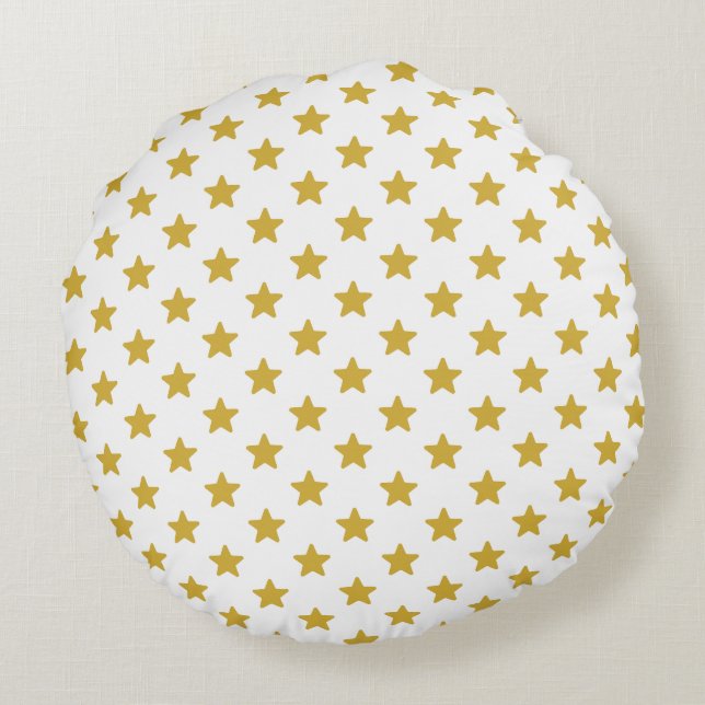 Pulsars Round Pillow (Back)
