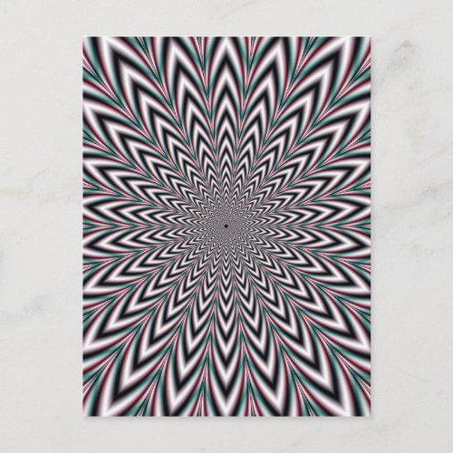 Pulsating Arrows Postcard