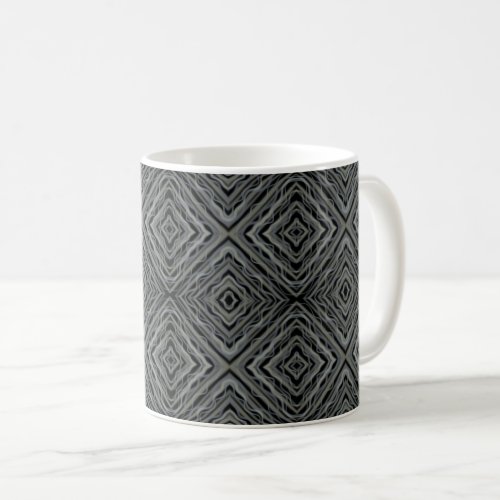 Pulsating Rhythm Modern Abstract Art Illustration  Coffee Mug