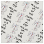 Pulsating With Life Inside Circulation Humor Fabric