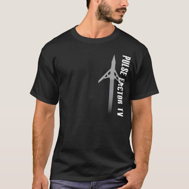 Pulse Factor TV Expandable T-Shirt (Front)