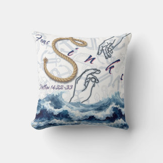 PULSE: Fear Sinks Throw Pillow