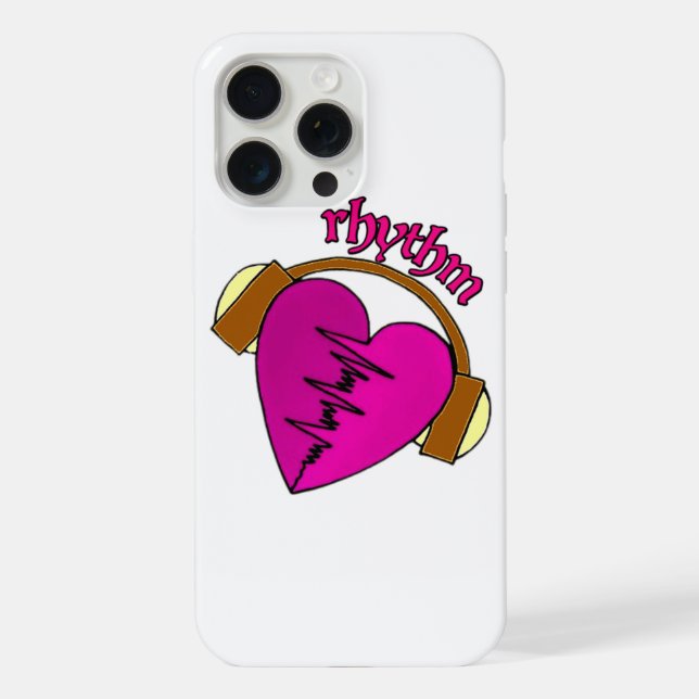 pulse of music iphone case (Back)