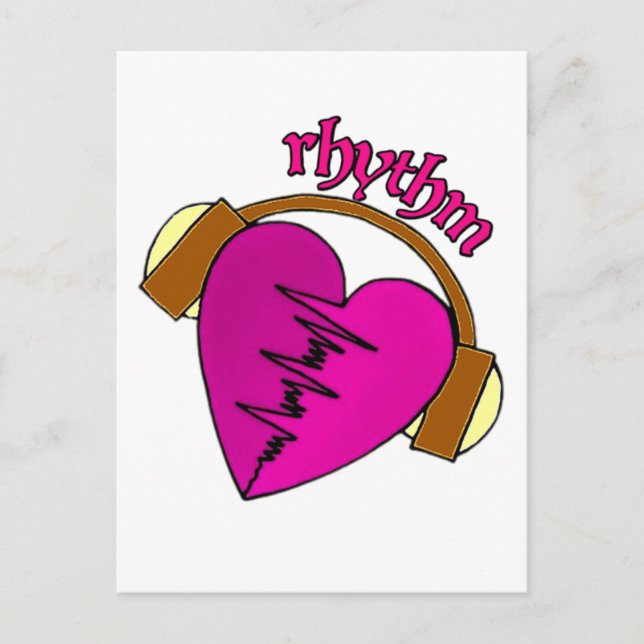 pulse of music postcard (Front)