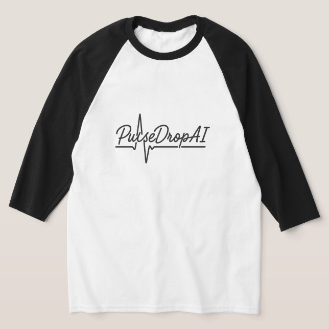 PulseDropAI– Lo-Fi Vibes in motion T-Shirt (Laydown)
