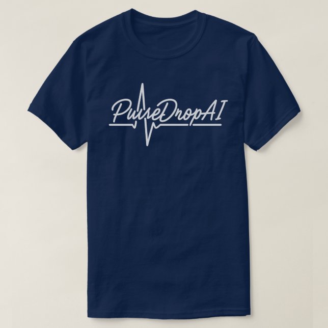 PulseDropAI | Lo-Fi wear for Dreamers & Beatmakers T-Shirt (Design Front)