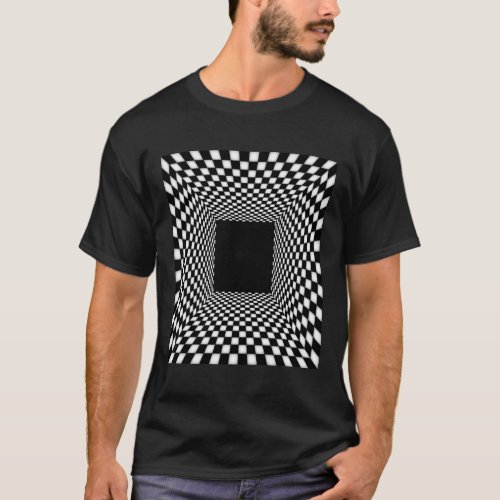 Pulsing Checkered Room T_Shirt