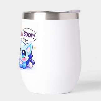 Pulspunkys Kawaii  Thermal Wine Tumbler