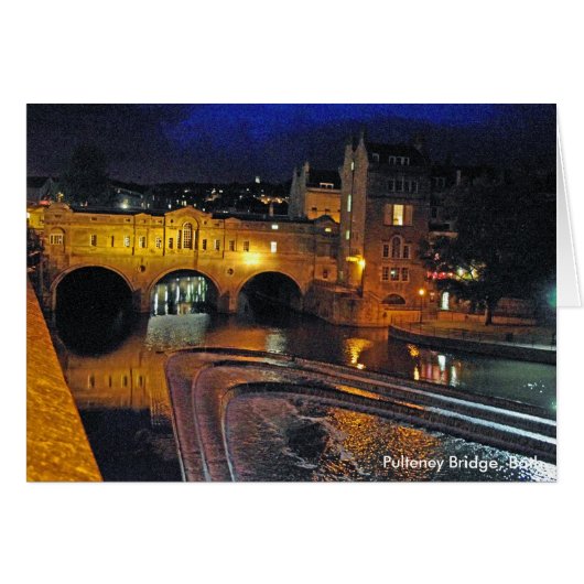 Pulteney Bridge, Bath Cards (Front Horizontal)