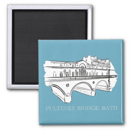 Pulteney Bridge Bath England Magnet