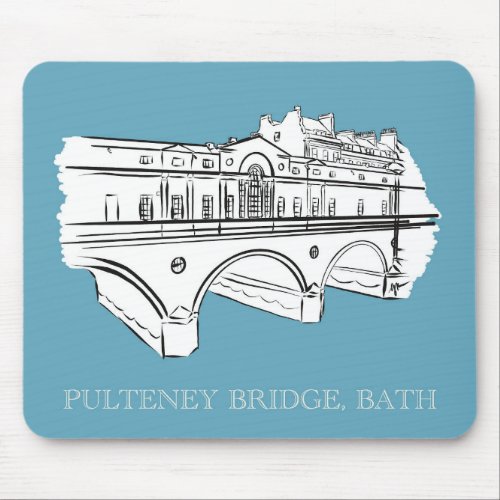 Pulteney Bridge Bath England Mouse Pad