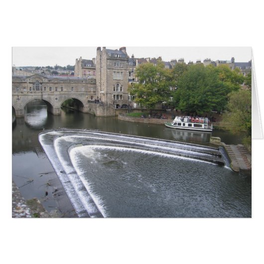 Pulteney Bridge over the River Avon Cards (Front Horizontal)
