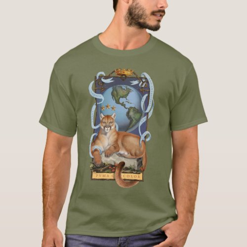 Puma concolor Lion of the Americas T_Shirt