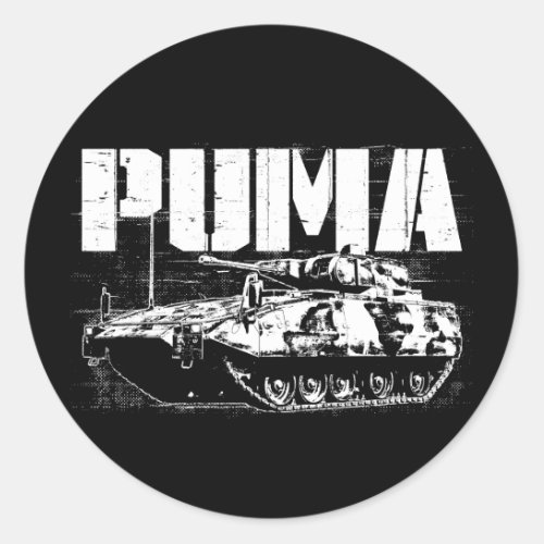 Puma IFV Classic Round Sticker