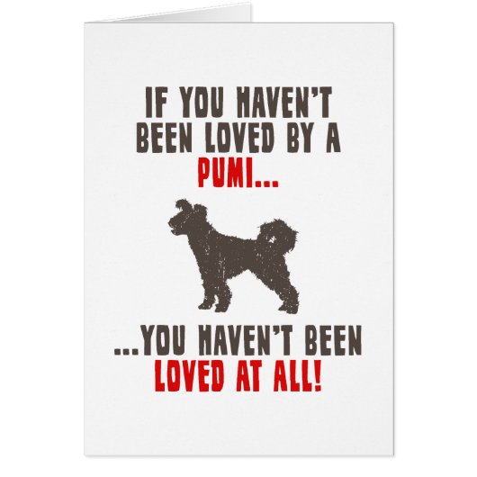 Pumi Cards (Front)