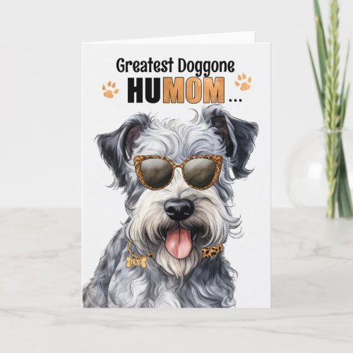 Pumi Dog Best HuMOM Ever Mothers Day Holiday Card