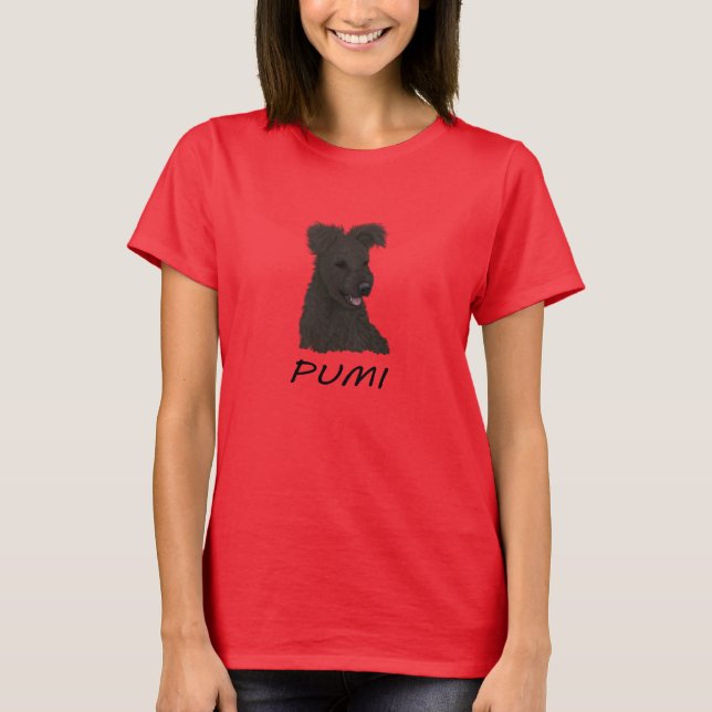 Pumi dog T-Shirt (Front)
