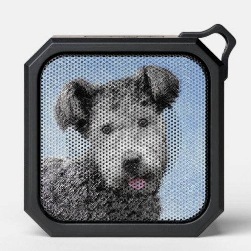 Pumi Painting _ Cute Original Dog Art Bluetooth Speaker