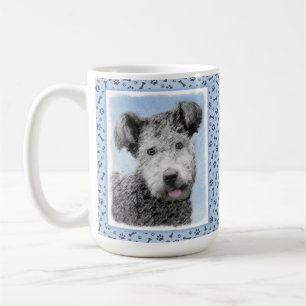 Pumi Painting - Cute Original Dog Art Coffee Mug