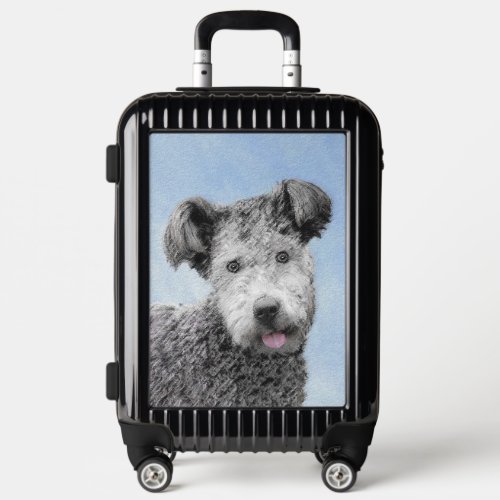 Pumi Painting _ Cute Original Dog Art Luggage