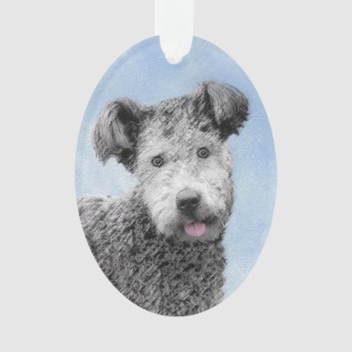 Pumi Painting _ Cute Original Dog Art Ornament