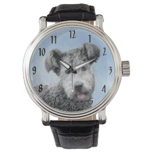 Pumi Painting - Cute Original Dog Art Watch