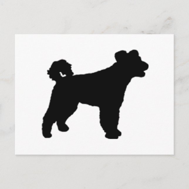 pumi silo black.png postcard (Front)