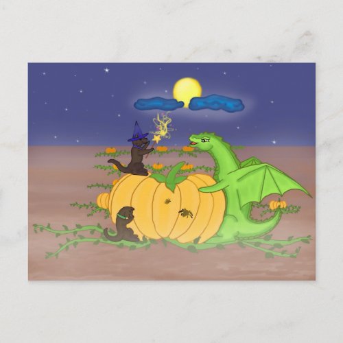 Pumkin myst postcard