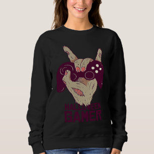 Pumkin Scary Gaming Halloween Sweatshirt