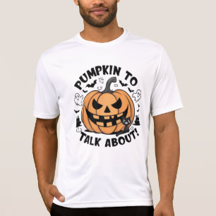 pumkin talk about halloween T-Shirt