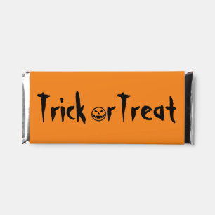 Pumkin Treat or Treat Halloween Chocolate Bars